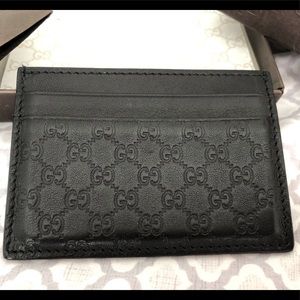 Authentic Gucci Money Clip Card Holder